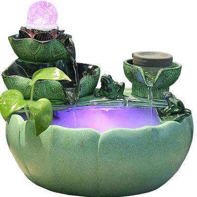 生财喷泉循环室内开业转运风水轮