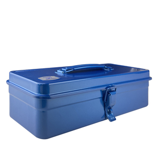 进口原装日本TOYO东洋铁盒工具箱加厚加厚优质铁皮箱子手提收纳箱