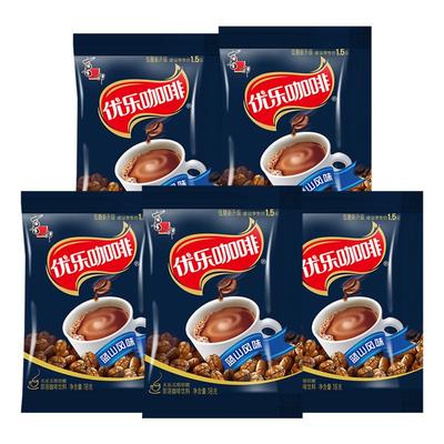 优乐咖啡速溶低糖蓝山原味咖啡粉袋装官方旗舰店正品