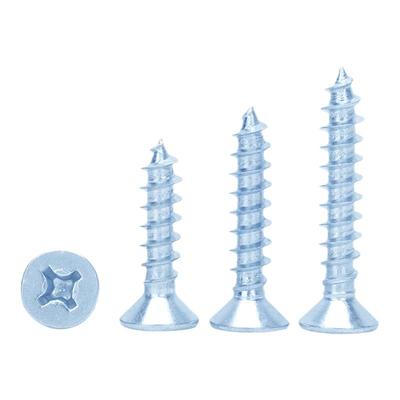 金锡丰10.9镀锌沉头自攻螺丝平头