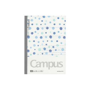 日本kokuyo国誉水彩絮语系列campus无线装订本A5/B5套装清新学生用胶装点线8mm笔记本简约可爱少女记事本子