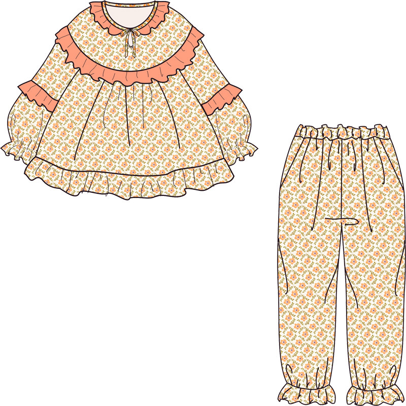 Bananagirl日系碎花女士家居服