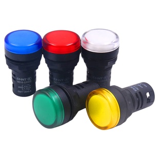 正品正泰ND16-22DS/4/2指示灯220V交流380V 24V信号灯22mm替AD16