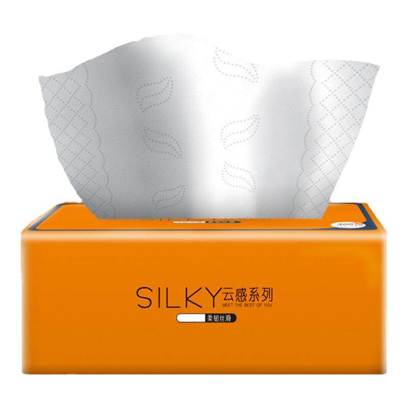 欣蜜儿云感柔肤酒店原木纯品抽纸卫生纸抽纸巾整箱大包家用餐巾纸