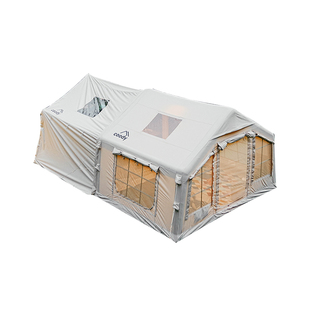 酷迪coody8㎡充气帐篷户外野外露营秋冬过夜保暖抗风防雨加厚帐篷