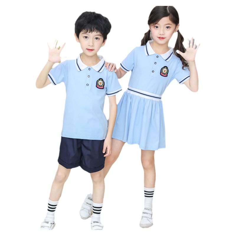 运动风毕业纯棉英伦幼儿园园服