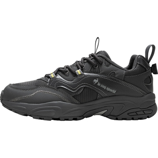 乐卡克法国公鸡春秋季男士透气缓震休闲运动鞋复古跑步鞋