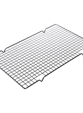 烘焙网格凉网黑色不粘冷却架蛋糕面包饼干不沾晾晒网日式烘焙工具