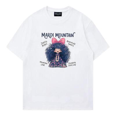 MardiMountain纯棉短袖女T恤