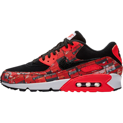 Nike/耐克正品AIR MAX 90 PRNT男女轻便耐磨运动跑步鞋AQ0926