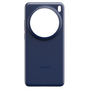 适用vivox200pro全新正品原装手机壳x200pro官方原厂壳x200pro原配自带硅胶防摔全包边保护壳蓝色