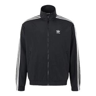 Adidas阿迪达斯男子梭织薄款时尚百搭潮流运动休闲夹克外套KB2466