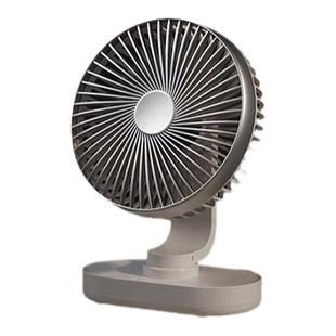 摇头小风扇usb便携式随身静音桌面台式办公室迷你小型手持可充电学生宿舍寝室电池小空调大风力风扇超长续航