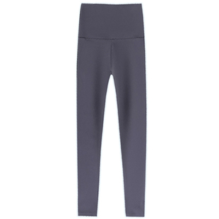 小个子灰色鲨鱼裤春秋薄款打底裤女外穿收腹强压紧身九分裤瑜伽裤