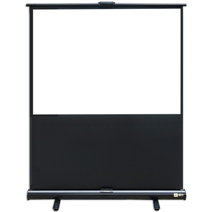 经科JK地拉幕布便携移动户外手动升降自锁免安装家用办公地升幕布