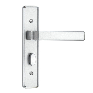 铝合金卫生间门锁通用型无钥匙家用静音洗手间厕所专用浴室门把手