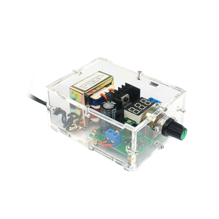 LM317直流可调整流滤波稳压电源数显调压模块DIY趣味劳技制作散件