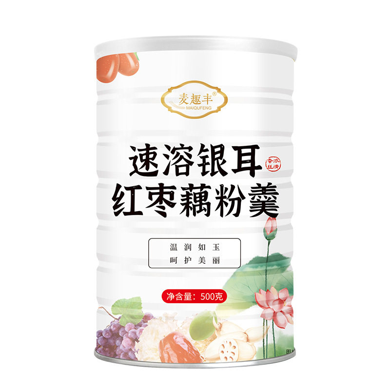 速溶银耳红枣颗粒藕粉羹