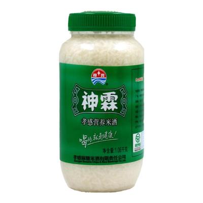 神霖湖北孝感特产月子米酒酒糟原味糯米甜酒酒酿酵养醪糟佬米酒