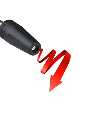 凯弛K2-K7高压清洗机水枪头不锈钢杆2600psi旋转莲花喷头