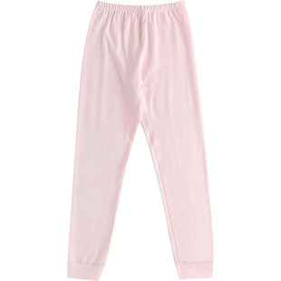 女童秋裤内穿纯棉毛裤中大童加厚保暖裤女无骨线裤薄儿童打底棉裤