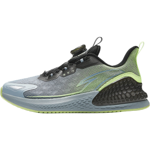 C37安踏儿童男大童跑鞋2026新款上新舒适防滑耐磨青少年旋钮童鞋