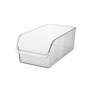 冰箱收纳盒橱柜零食饮料杂物整理储物筐厨房家用亚克力桌面置物盒