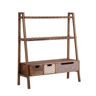 实木多肉花架置物架阳台阶梯式高端客厅花架室内防腐木创意花架子