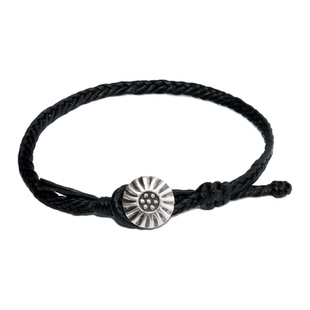 RONINMADE手工编织黑色壳手绳男女情侣手链奢侈手串礼物