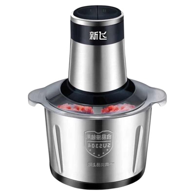 新飞家用电动绞肉机全自动大容量辅食机多功能碎肉碎菜小型料理机