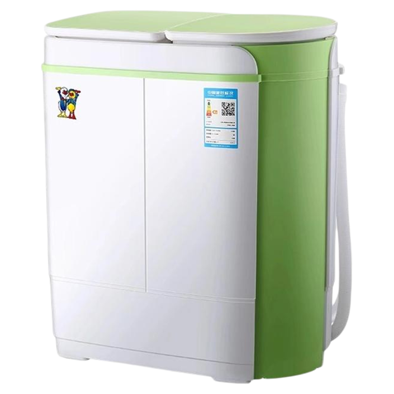 小鸭迷你洗衣机小型双桶半自动双缸家用租房母婴儿童内衣洗脱一体