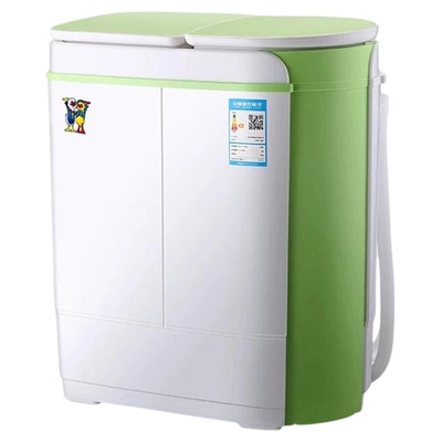 小鸭迷你洗衣机小型双桶洗脱一体