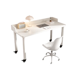 实木可移动飘窗桌子书桌长短腿电脑台式桌卧室阳台学生家用学习桌