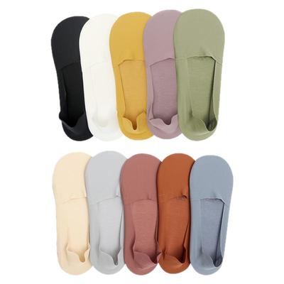 冰丝船袜女夏季薄款防滑不掉跟