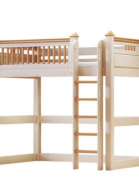 新品5折：红檀木高架床上床下桌
