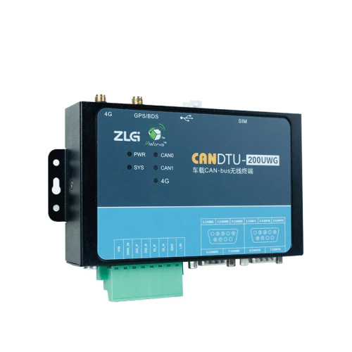 ZLG致远电子 周立功4G多路车载CAN-bus数据记录仪 CANDTU系列