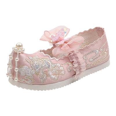 念亿笙儿童汉服鞋子配马面裙古风