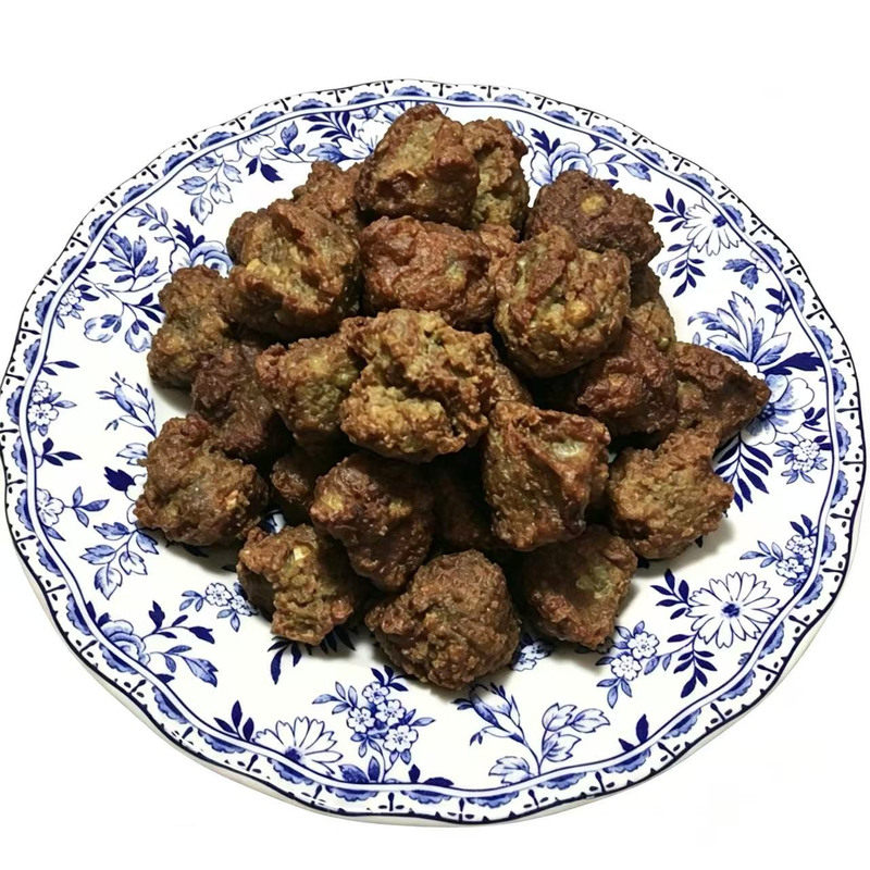 护国寺清真手工绿豆豆面丸子老北京早餐煮汤半成品食材清真