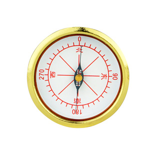 罗盘天池高精度专业八卦针强磁定位指南针一字十字多尺寸罗盘配件