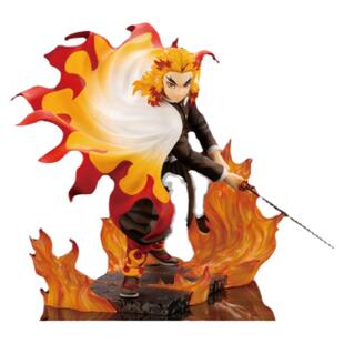 万事屋手办模型 寿屋 炎柱 炼狱杏寿郎 ARTFX J 鬼灭之刃 特典版