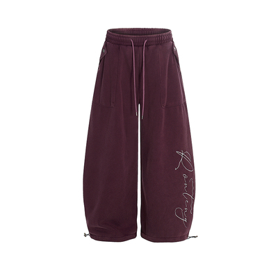 DARKAGE原创冬季加厚宽松休闲裤