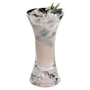 高颜值收腰观山杯ins风水晶玻璃杯果汁杯香槟杯鸡尾酒杯冷饮杯子