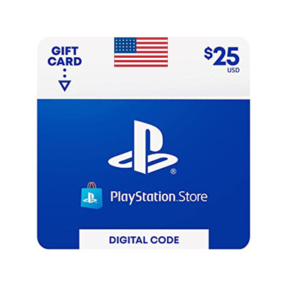 美服PSN25美金点卡PS4/PS5Code