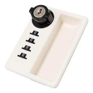 文件柜铁皮柜扣手拉手机械密码锁内嵌把手锁档案柜储物柜更衣柜锁