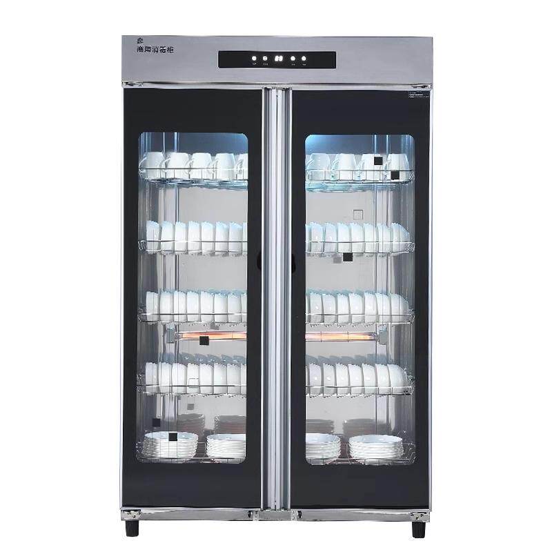【双门不锈钢】容声消毒柜商用餐饮大容量家用立式消毒碗柜RD309