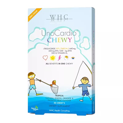 保税仓直发WHC小超人儿童鱼油