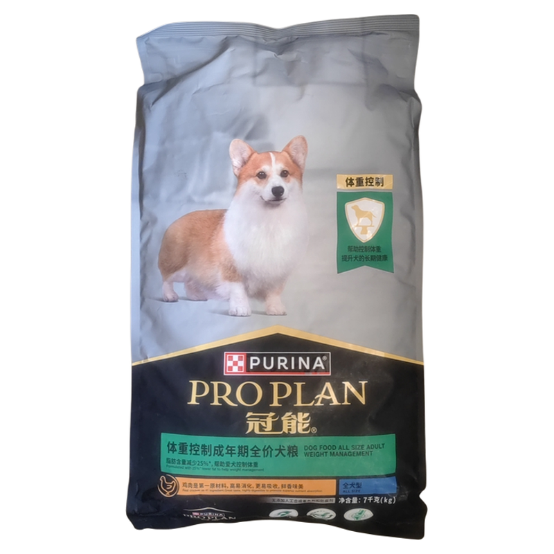 冠能控制体重绝育消化皮肤成犬粮