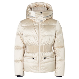 BOGNER博格纳25秋冬新品TAYLOR-D儿童时尚户外缎面连帽收腰滑雪服