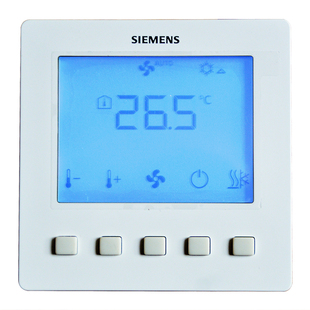 SIEMENS西门子液晶温控器RDF510空调面板线控器液晶面板RDF530
