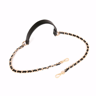 小香风链条肩带单肩斜挎带流浪包链替换带背包链金属链条配件单买